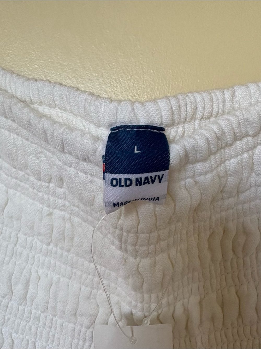 NWT Old Navy Crinkle Gauze White Maxi Skirt - Picture 6 of 9